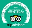 HOF Trip Advisor Award 2019