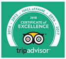 HOF Trip Advisor Award 2018